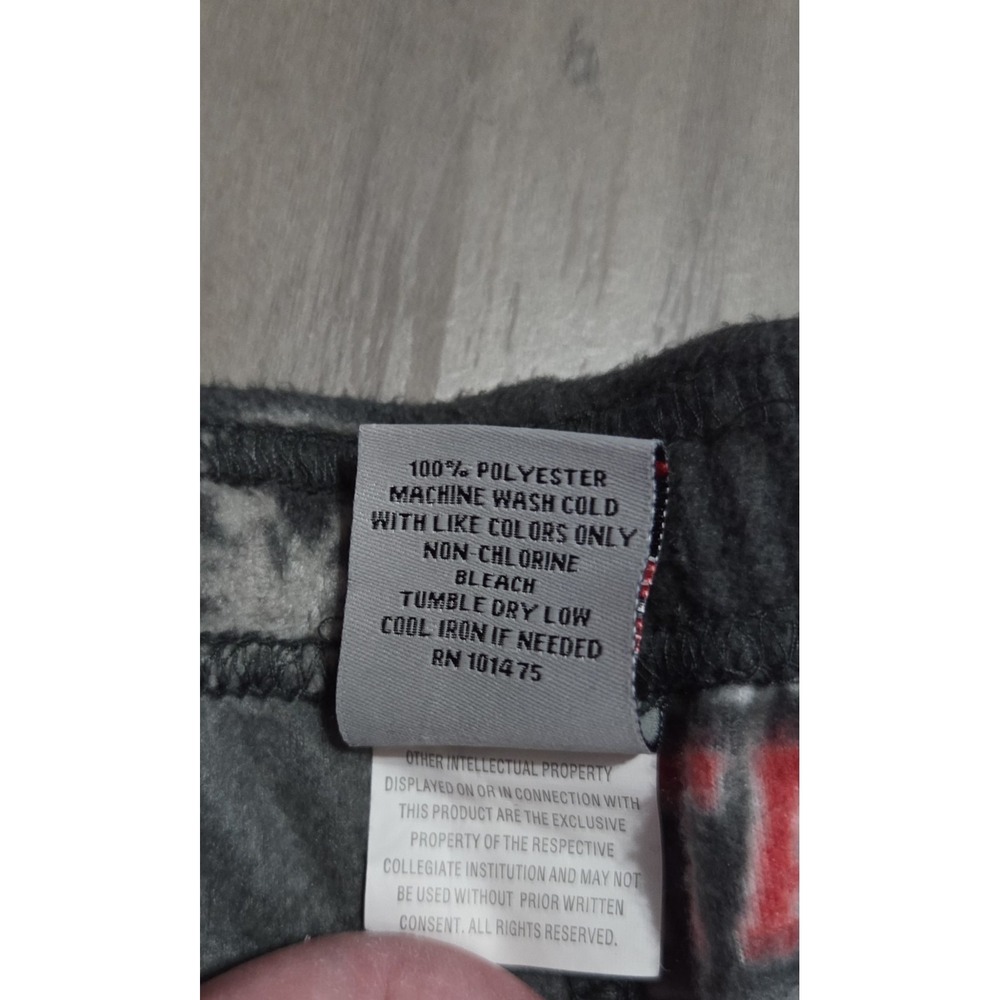 Scarlet & Gray Ohio State Buckeyes Gray Fleece Pj Pajama Pants Men XL - Picture 3 of 5